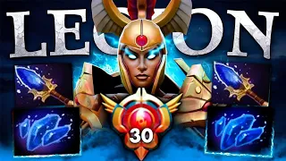 30 тир ЛЕГИОНКИ в гостях - Legion Commander 30 Lvl Dota Plus Dota 2