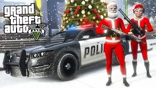 GTA 5 Игра за Полицейского #11 - НОВОГОДНИЙ ПАТРУЛЬ!! (ГТА 5 МОДЫ LSPDFR)