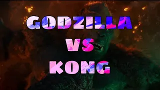 Godzilla vs Kong(2021)- Fight scene reverse #godzilla #kong #reverse