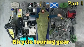 Bicycle touring gear - What I carry for my around the world trip 🌍🚴🏼‍♂️😻 (Part 1)