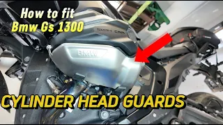 Mastering The Installation Of Bmw Gs 1300 Cylinder Head Guards With A Hot Tip!