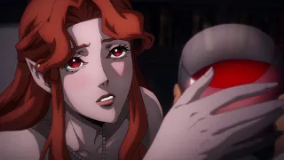 Hector and Lenore discuss vampire philosophy  - Castlevania Season 4