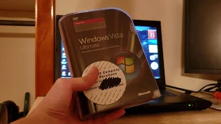 Windows Vista Ultimate RTM Unboxing/Installation 2019 - Exactly 13 Years Later!