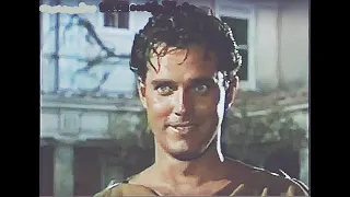 Jeffrey Hunter (Lacer, the architect), Mylène Demongeot "Gold for the Caesars" 시저를 위(爲)한 황금(黃金)1963