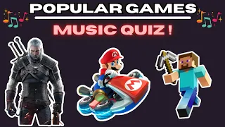 Popular Video Game Music Quiz (30 Games)