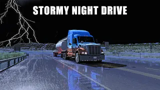 Stormy Night Drive - Seattle to Oklahoma City - #Sleep #Work #Study