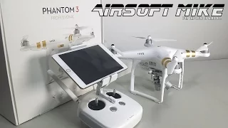 DRONES USED IN AIRSOFT PART TWO / DJI PHANTOM 3 PROFESSIONAL Unboxing / And more!