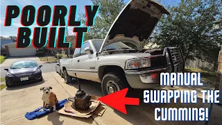 NV4500 Swapping the 97 12 Valve Dodge 2500!