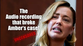 Full Audio Recording - Johnny Depp &  Amber Heard Defamation Trial.