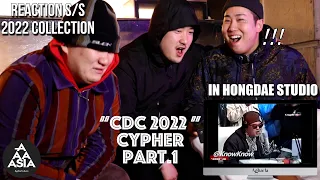 【REACTION】老外看《CDC2022Cypher Part.1》后爆炸的反应