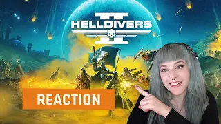 My reaction to the Hell Divers 2 Official Launch Trailer | GAMEDAME REACTS