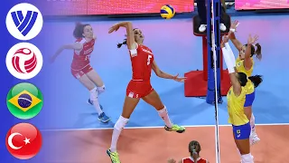 Brazil vs. Turkey - Full Match | Group 1 | Women's Volleyball World Grand Prix 2017