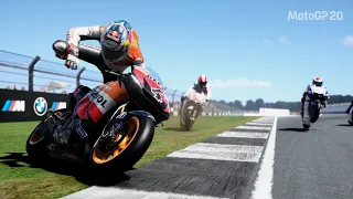 MotoGP 20 Crash Compilation | 4-STROKE MotoGP™ | Ten Minute #44