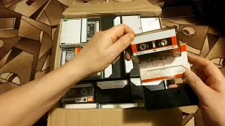 Распаковка посылки с кассетами №5 из Японии