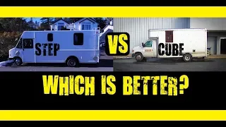 Step Van VS Cube Van for #vanlife conversions