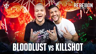 BLOODLUST vs KILLSHOT @ REBELLiON 2022 - One With The Tribe