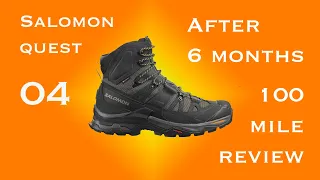 Salomon Quest 04 Review After 100 miles/6 months!  What happened to the best shoe ever??