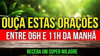 AS ORAÇÕES DA MANHÃ PARA RECEBER UM SUPER MILAGRE