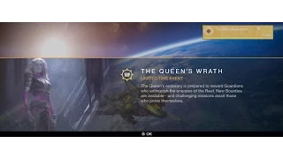 Destiny - The Queen's Wrath Update Part 1