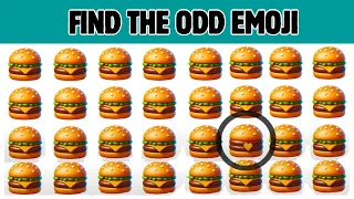 Find the Odd Emoji 11 Emoji Challenges | Test Your Eyes