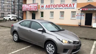 Автомобиль «Toyota Corolla» прокат в Калининграде