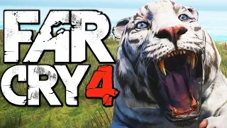 Far Cry 4 Funny Moments (Hunting Rare Bengal Sky Tiger, Honey Badger Fun)