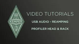 Kemper Profiler Tutorials - Reamping - Profiler Head & Rack (english)