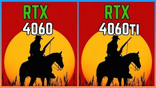 RTX 4060 vs RTX 4060Ti Test in 13 Games