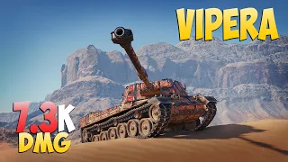 Vipera - 6 Kills 7.3K DMG - Realistic! - World Of Tanks