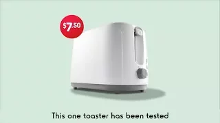 Our $7.50 2 Slice Toaster