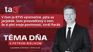 V čom je RTVS výnimočná, pýta sa Jarjabek. Parák: Som presvedčený o tom, že si plní svoje povinnosti