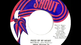 1st RECORDING OF: Piece Of My Heart - Erma Franklin (1967)