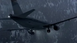 Air Inter Flight 148 - Crash Animation