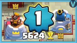 ПЕРВЫЙ УРОВЕНЬ 5600 КУБКОВ! В Клеш Рояле появился баланс / Clash Royale