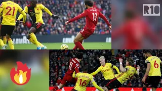 Salah best goals vs Watford 💥                      Recorded by Fans