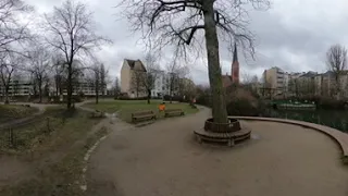 Berlin Virtual Scooter Tour 360 VR Nelly-Sachs-Park IO Hawk Legend Go Pro Max