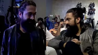 Rockstar Yash Grand Entry @ KGF2 Press Meet At Hyderabad | Manastars