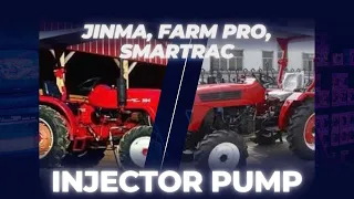 Replacing the injector pump on a smartrac, jinma 284 tractors.