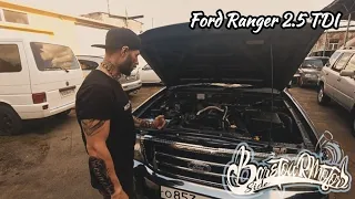 Ford Ranger 2.5 TDI, Неприятный звук, Диагностика, проверка состояния  Турбины, и системы впуска