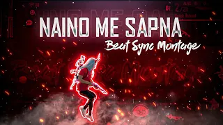 Naino me Sapna Sapno me Sajna || Freefire Best Edited Beat Sync Montage by Derek ||