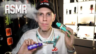 АСМР ПРЕМИУМ ОДНОРАЗКИ ВЕЙП ОБЗОР НА  MR FOG SWITCH ИЛИ ЖЕ БОЛТАЛКА ПОД ASMR VAPE ПАРОВАЯ ТЕРАПИЯ