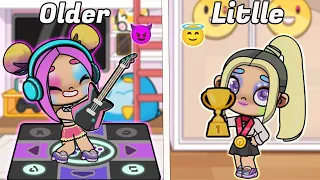 Older sister vs LITLLE SISTER | Avatar World | 💗Toca Tina