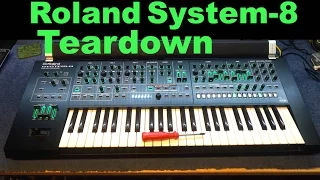 Inside the ROLAND SYSTEM-8 plug-out synthesiser