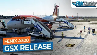 [MSFS] GSX RELEASE! Southend to Palma - Fenix Sim A320 easyJet｜Drawyah