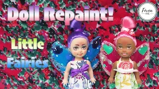 Little Fairies Doll Repaint! Custom $1 Dolls OOAK