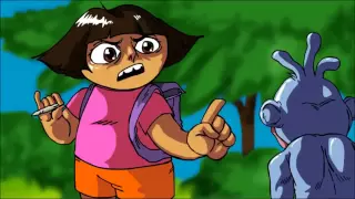 Dora la exploradora parodia comete mi mierda