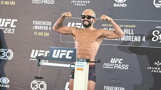 PESAGEM CERIMONIAL UFC 283 AO VIVO