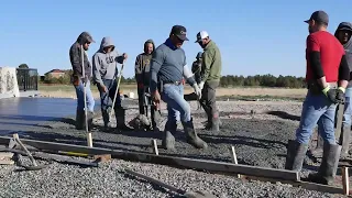 How To Pour A Long Concrete Driveway