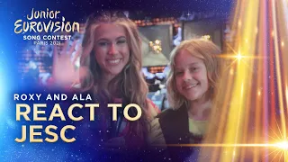 Roksana Węgiel and Ala Tracz REACT to Junior Eurovision songs 🇵🇱