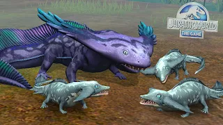 CRIAS DE DINOSAURIO! NUEVO DINOSAURIO HIBRIDO ACUATICO! Ophthaceraspis Jurassic World El Juego